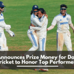 BCCI Announces Prize Money for Domestic Cricket to Honor Top Performers